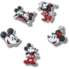 Mickey en Minnie PVC 5-delige set Jibbitz bedels
