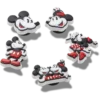Mickey en Minnie PVC 5-delige set Jibbitz bedels