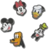 Mickey & Friends Elevated 5-pack Jibbitz-schoenbedel Mickey & Friends Elevated 5-pack Jibbitz-schoenbedel