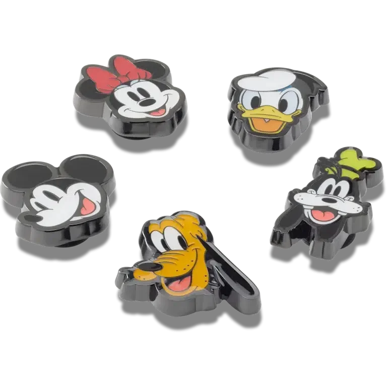 Mickey & Friends Elevated 5-pack Jibbitz-schoenbedel Mickey & Friends Elevated 5-pack Jibbitz-schoenbedel