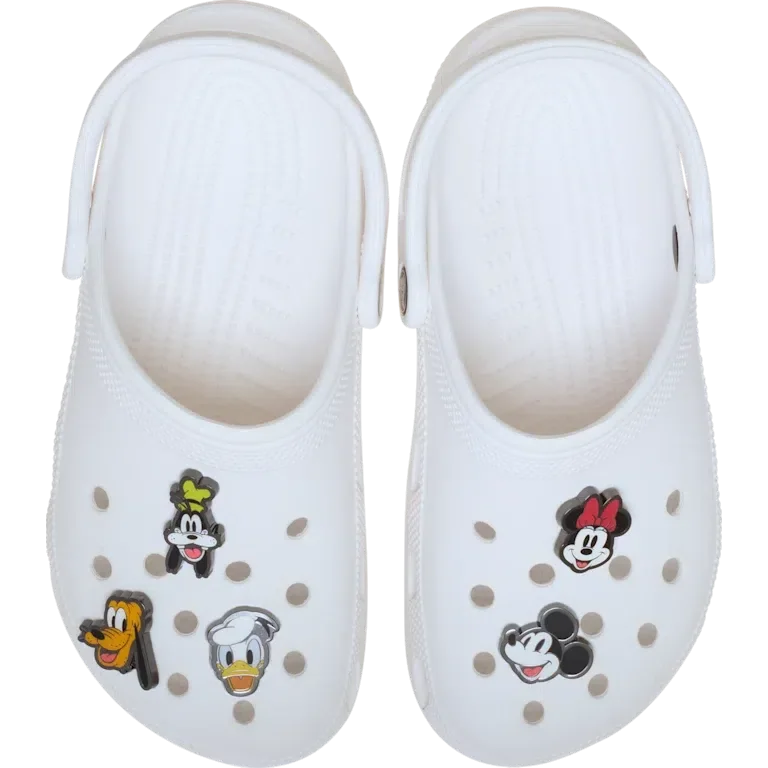 Mickey & Friends Elevated 5-pack Jibbitz-schoenbedel Mickey & Friends Elevated 5-pack Jibbitz-schoenbedel
