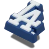 MLB Los Angeles Dodgers Jibbitz™ bedels