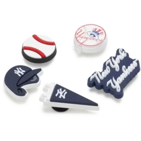 MLB New York Yankees 5-pack Jibbitz bedels MLB New York Yankees 5-pack Jibbitz bedels