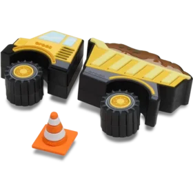 Myo-bouwvrachtwagen 5-pack Jibbitz bedels