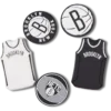NBA Brooklyn Nets 5-pack Jibbitz bedels