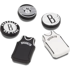 NBA Brooklyn Nets 5-pack Jibbitz bedels