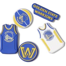 NBA Golden State Warriors 5-pack Jibbitz bedels