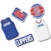 NBA Los Angeles Clippers 5-pack Jibbitz bedels