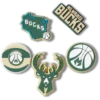 NBA Milwaukee Bucks 5-pack Jibbitz bedels