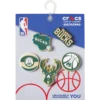 NBA Milwaukee Bucks 5-pack Jibbitz bedels