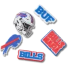 NFL Buffalo Bills 5-pack Jibbitz-schoenbedels NFL Buffalo Bills 5-pack Jibbitz-schoenbedels