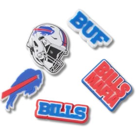 NFL Buffalo Bills 5-pack Jibbitz-schoenbedels