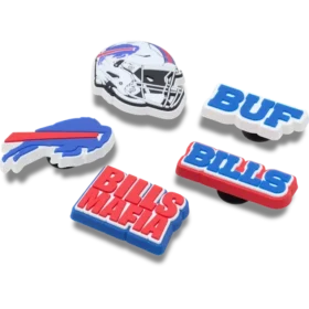 NFL Buffalo Bills 5-pack Jibbitz-schoenbedels