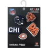 NFL Chicago Bears 5-pack Jibbitz schoenbedels NFL Chicago Bears 5-pack Jibbitz schoenbedels
