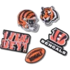 NFL Cincinnati Bengals 5-pack Jibbitz-schoenbedels NFL Cincinnati Bengals 5-pack Jibbitz-schoenbedels