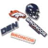 NFL Denver Broncos 5-pack Jibbitz-schoenbedels NFL Denver Broncos 5-pack Jibbitz-schoenbedels