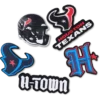 NFL Houston Texans 5-pack Jibbitz-schoenbedels NFL Houston Texans 5-pack Jibbitz-schoenbedels