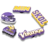 NFL Minnesota Vikings 5-pack Jibbitz-schoenbedels NFL Minnesota Vikings 5-pack Jibbitz-schoenbedels