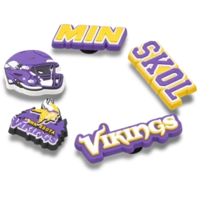 NFL Minnesota Vikings 5-pack Jibbitz-schoenbedels
