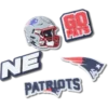 NFL New England Patriots 5-pack Jibbitz schoenbedels NFL New England Patriots 5-pack Jibbitz schoenbedels