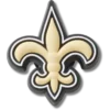 NFL New Orleans Saints-logo Jibbitz bedels
