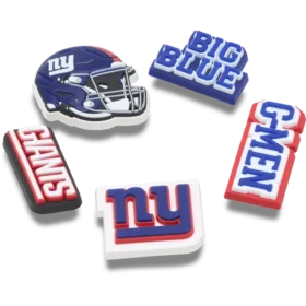 NFL New York Giants 5-pack Jibbitz-schoenbedels