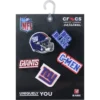 NFL New York Giants 5-pack Jibbitz-schoenbedels NFL New York Giants 5-pack Jibbitz-schoenbedels