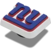 NFL New York Giants-logo Jibbitz bedels