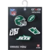 NFL New York Jets 5-pack Jibbitz-schoenbedels NFL New York Jets 5-pack Jibbitz-schoenbedels