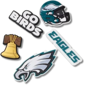 NFL Philadelphia Eagles 5-pack Jibbitz-schoenbedels