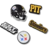 NFL Pittsburgh Steelers 5-pack Jibbitz-schoenbedels NFL Pittsburgh Steelers 5-pack Jibbitz-schoenbedels