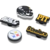 NFL Pittsburgh Steelers 5-pack Jibbitz-schoenbedels NFL Pittsburgh Steelers 5-pack Jibbitz-schoenbedels