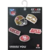 NFL San Francisco 49ers 5-pack Jibbitz-schoenbedels NFL San Francisco 49ers 5-pack Jibbitz-schoenbedels