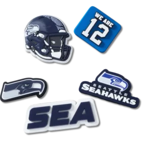 NFL Seattle Seahawks 5-pack Jibbitz-schoenbedels