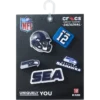 NFL Seattle Seahawks 5-pack Jibbitz-schoenbedels NFL Seattle Seahawks 5-pack Jibbitz-schoenbedels