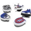 NHL® Montreal Canadiens® 5-pack Jibbitz bedels NHL® Montreal Canadiens® 5-pack Jibbitz bedels