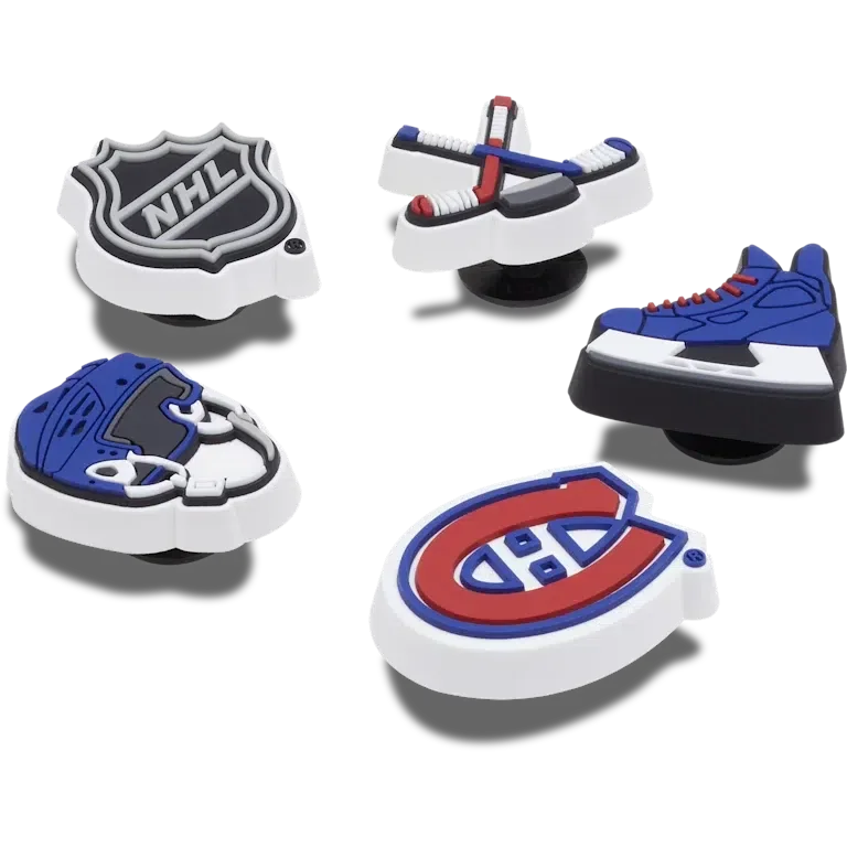 NHL® Montreal Canadiens® 5-pack Jibbitz bedels NHL® Montreal Canadiens® 5-pack Jibbitz bedels