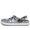 Off Court Printed Clogs “Grijs Zwart Wit”