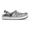 Off Court Printed Clogs “Grijs Zwart Wit”