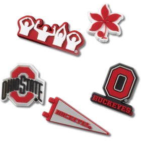 Ohio State University 5-pack Jibbitz bedels
