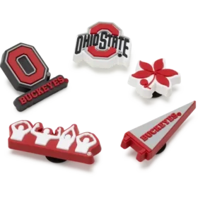 Ohio State University 5-pack Jibbitz bedels