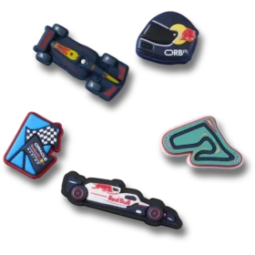 Oracle Red Bull Racing Crocs 5-pack Jibbitz™-schoenbedels