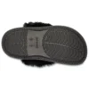 Pantoffels met bont “Zwart”