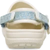 Peuter Classic Denim Flower verstelbare achterriem-klomp Peuter Classic Denim Flower verstelbare achterriem-klomp