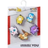 Pokémon Assortiment van 5 stuks Jibbitz bedels