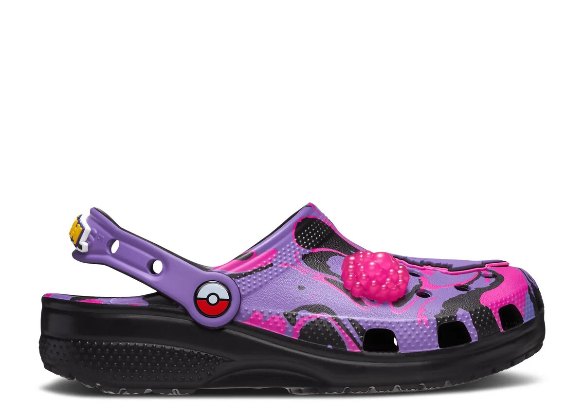 Pokémon x Classic Clog voor kinderen ‘Gengar’ Pokémon x Classic Clog voor kinderen ‘Gengar’
