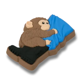 Punch the Monkey & Zookeeper Jibbitz-schoenbedel