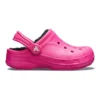 Ralen gevoerde Clogs “Candy Pink Black”