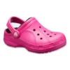 Ralen gevoerde Clogs “Candy Pink Black”