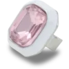 Rechthoekige edelsteen Sandal C-bedel Jibbitz™-bedels